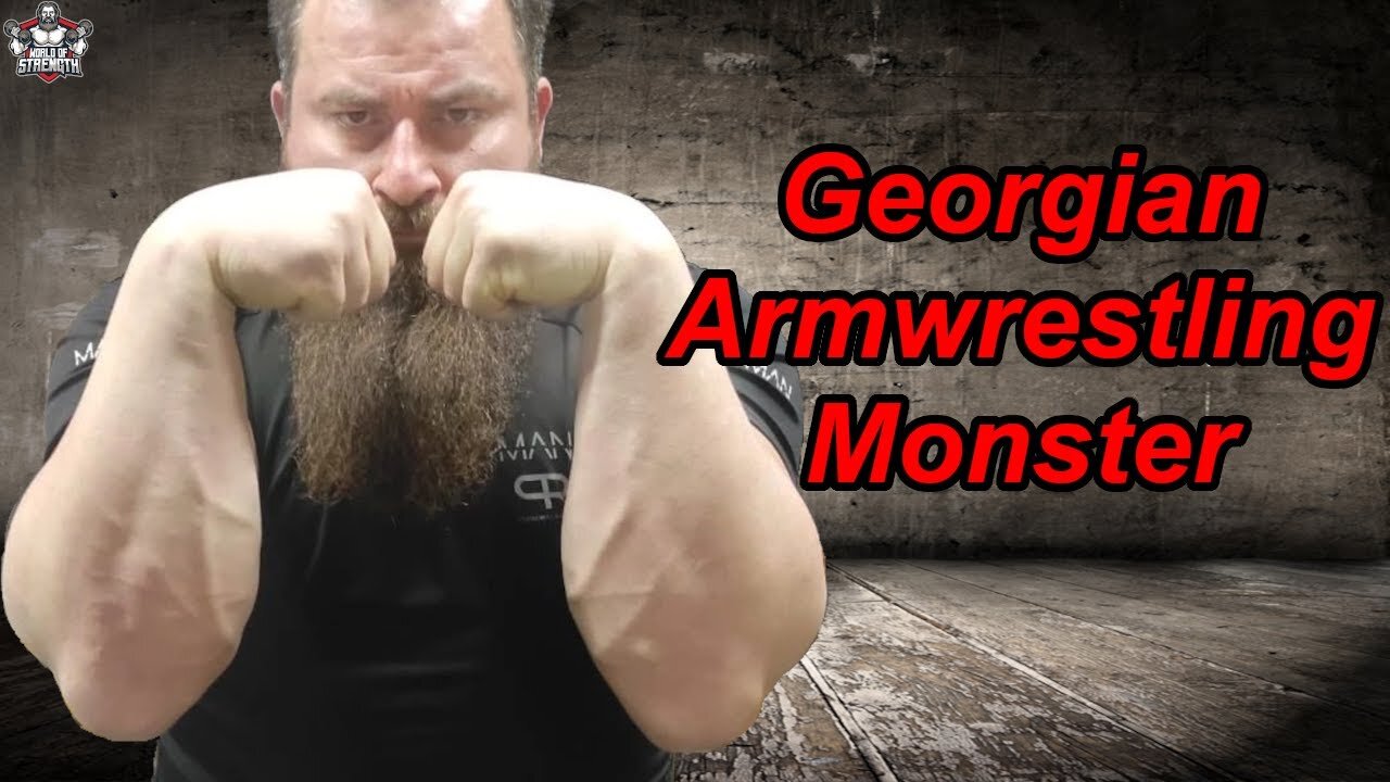 The Georgian Armwrestling Monster Genadi Kvikvinia