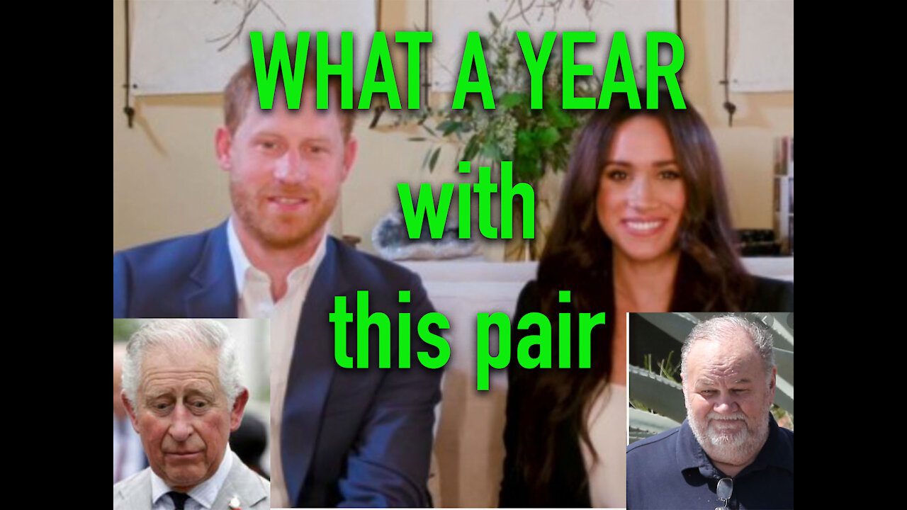 2020 -WHAT A YEAR WITH HARRY & MEGHAN GRABBING ATTENTION RIGHT TO THE END!