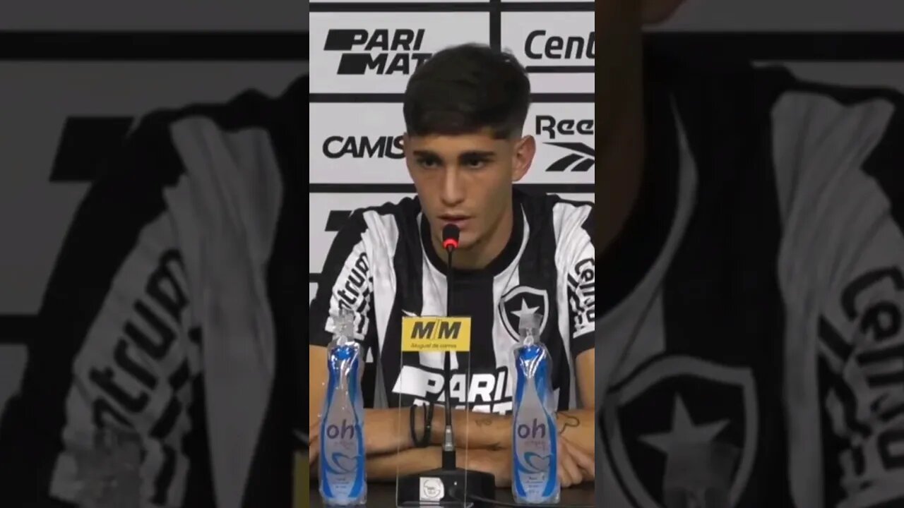 🔥👀CONFIRA: NOVA JOIA ALVINEGRA! VALENTIN ÁDAMO É APRESENTADO JO BOTAFOGO! #botafogo #brasileirão