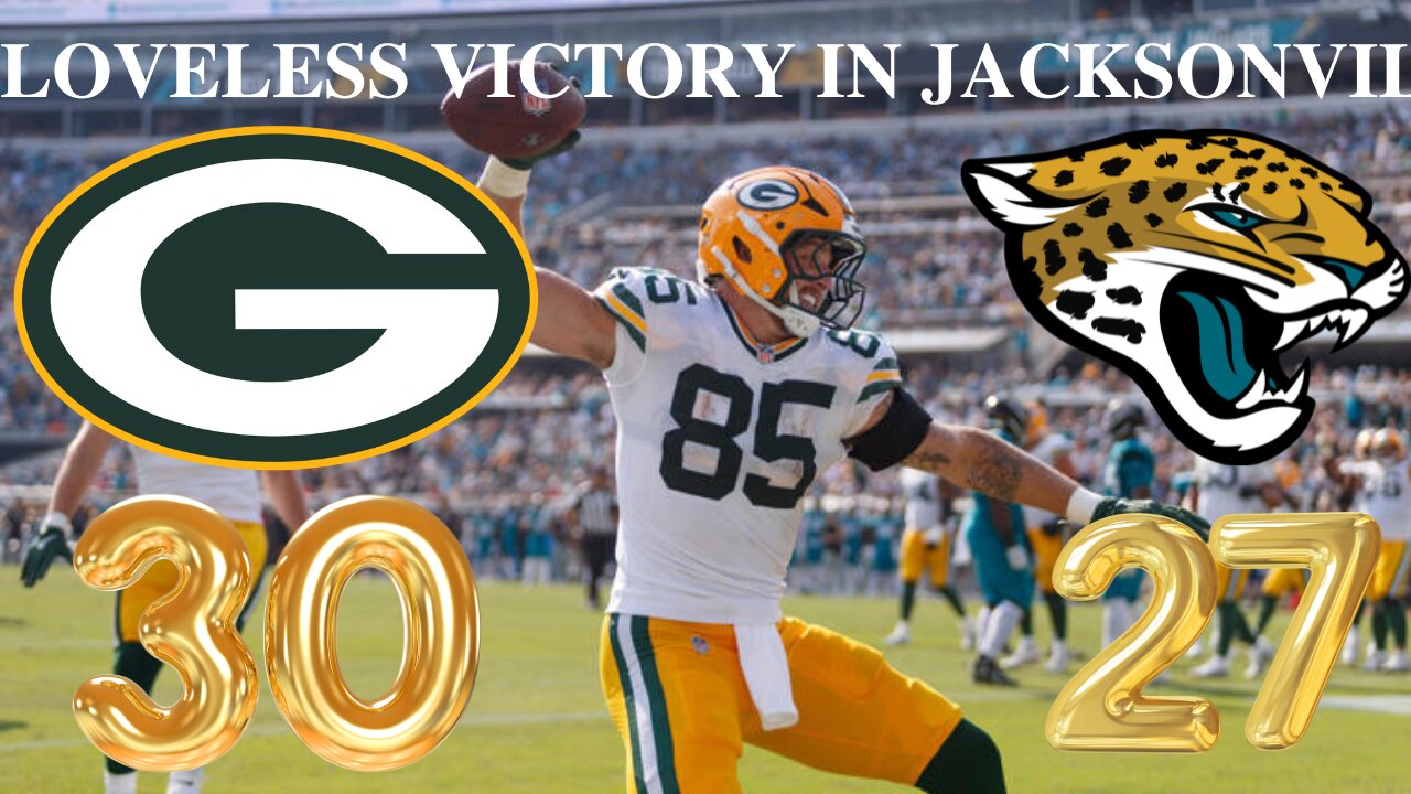 Packers Get Last Minute Win Over The Jaguars