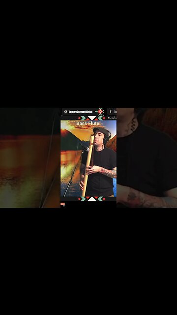 GIVE ME THE BASS! #nativeamericanflute #bass #sub #music #world #sunset