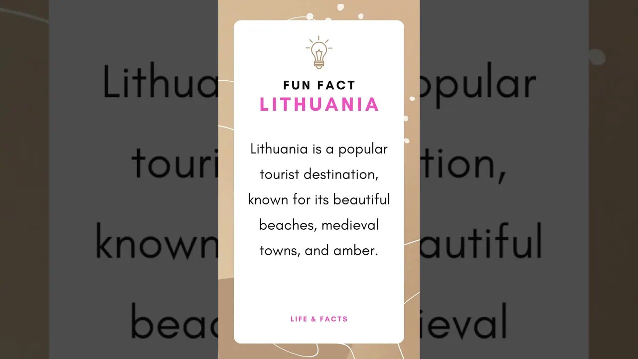 Fun Facts Lithuania