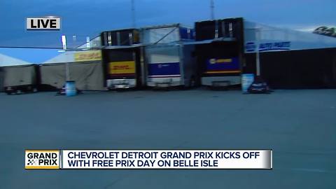 Chevrolet Detroit Grand Prix kicks off with Free Prix Day on Belle Isle