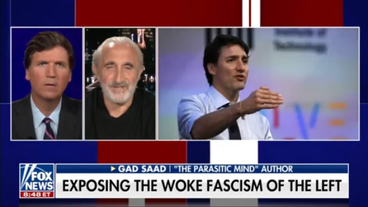 Tucker Flashback - Tucker and Gad Saad Slam Trudeau