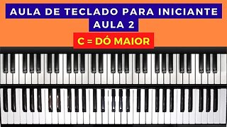 Aula de Teclado para Iniciante - Aula 2