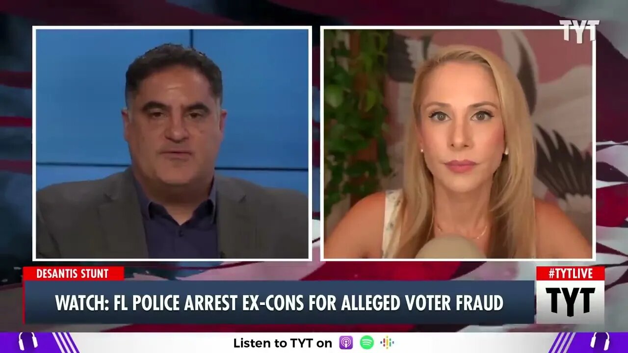 Tyt Explains How Desantis Manufactured Voter Fraud In Latest PR Stunt Because He Is A Piece Of Trash