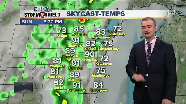 Gino Recchia NBC26 Storm Shield Weather Forecast