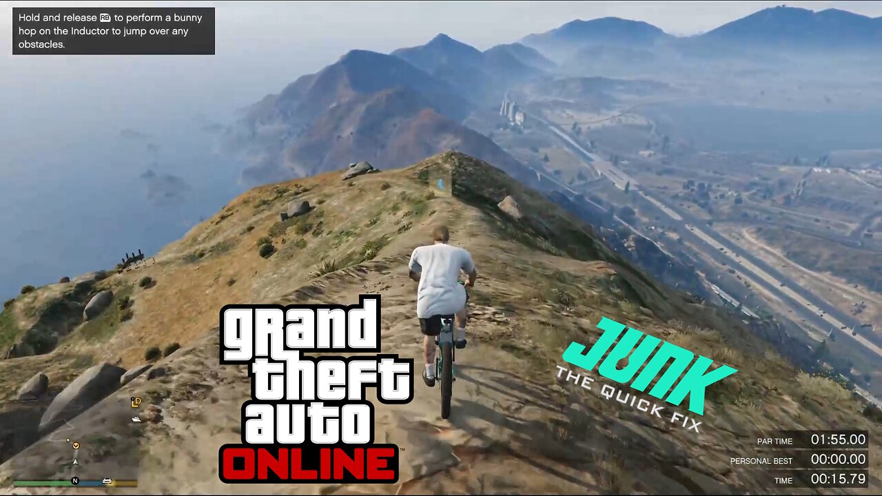 GTA Online Junk Energy Time Trials Mount Gordo Attempt 2