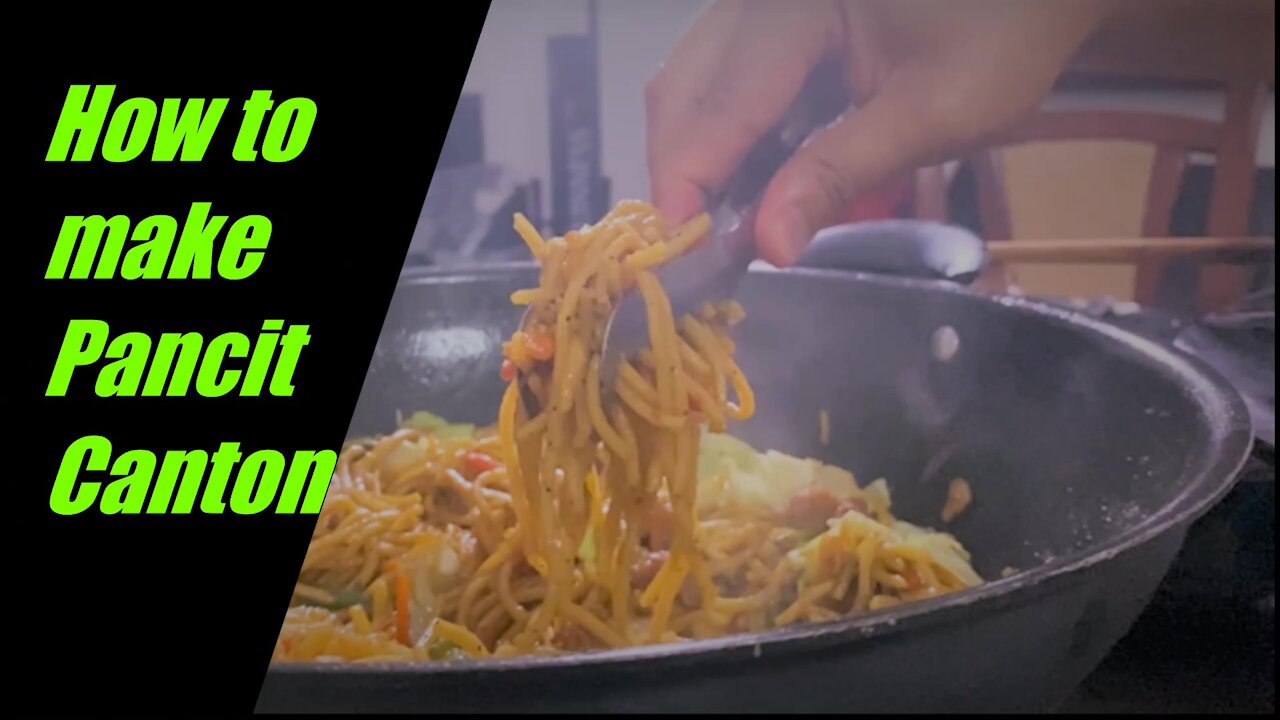 How to make Pancit Canton (Filipino Food)