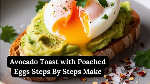 Avocado Toast with Poached Eggs Recipe