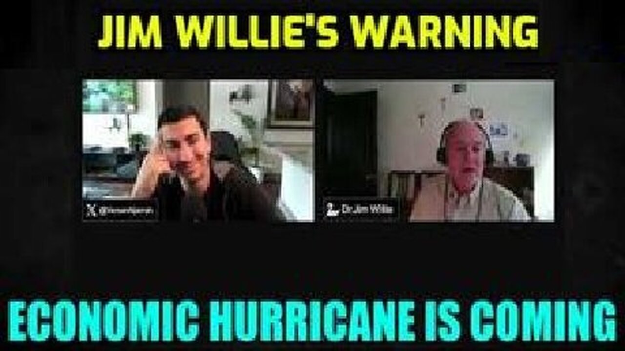 New Dr. Jim Willie- This Is Your Last Chance! Economic Hurricane Is Coming!