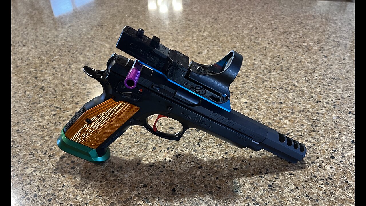 CZ 75 Czechmate Parrot The Ultimate Race gun??