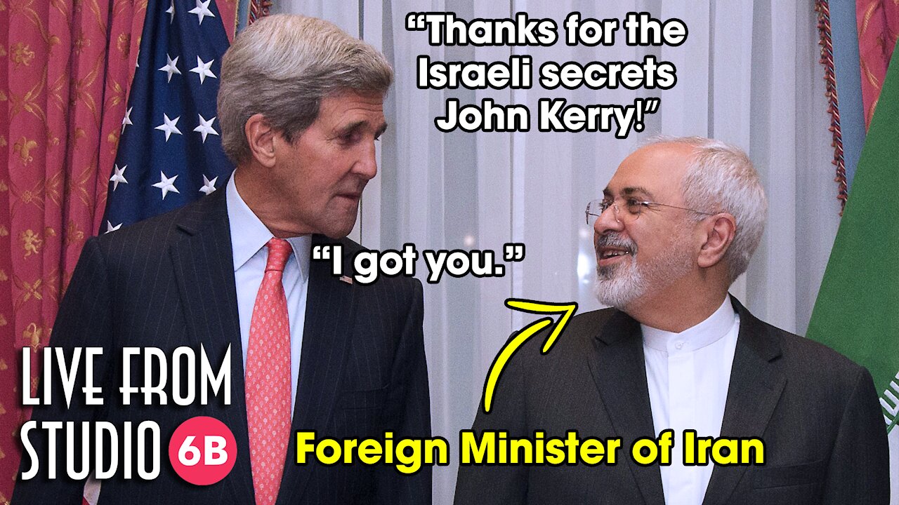 John Kerry Gives Away Israel's Secrets to Iran?!