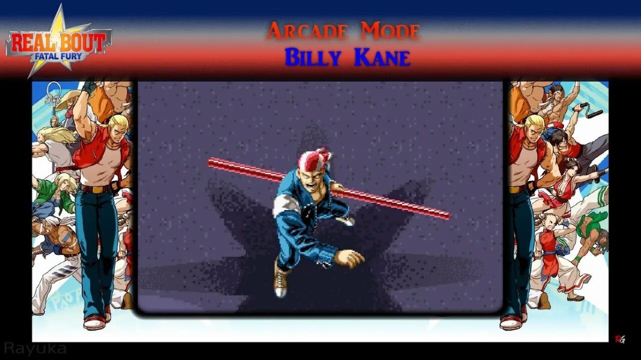 Real Bout Fatal Fury - Arcade Mode: Billy Kane