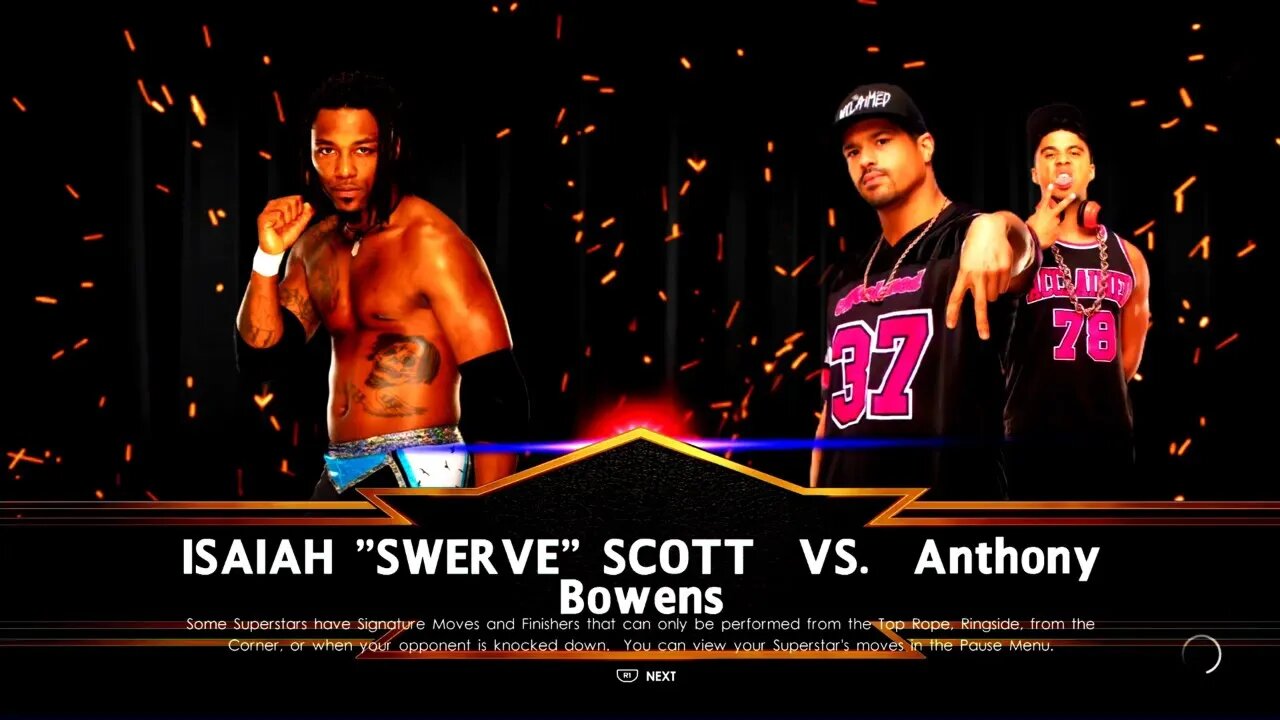 AEW Dynamite Swerve Strickland vs Anthony Bowens