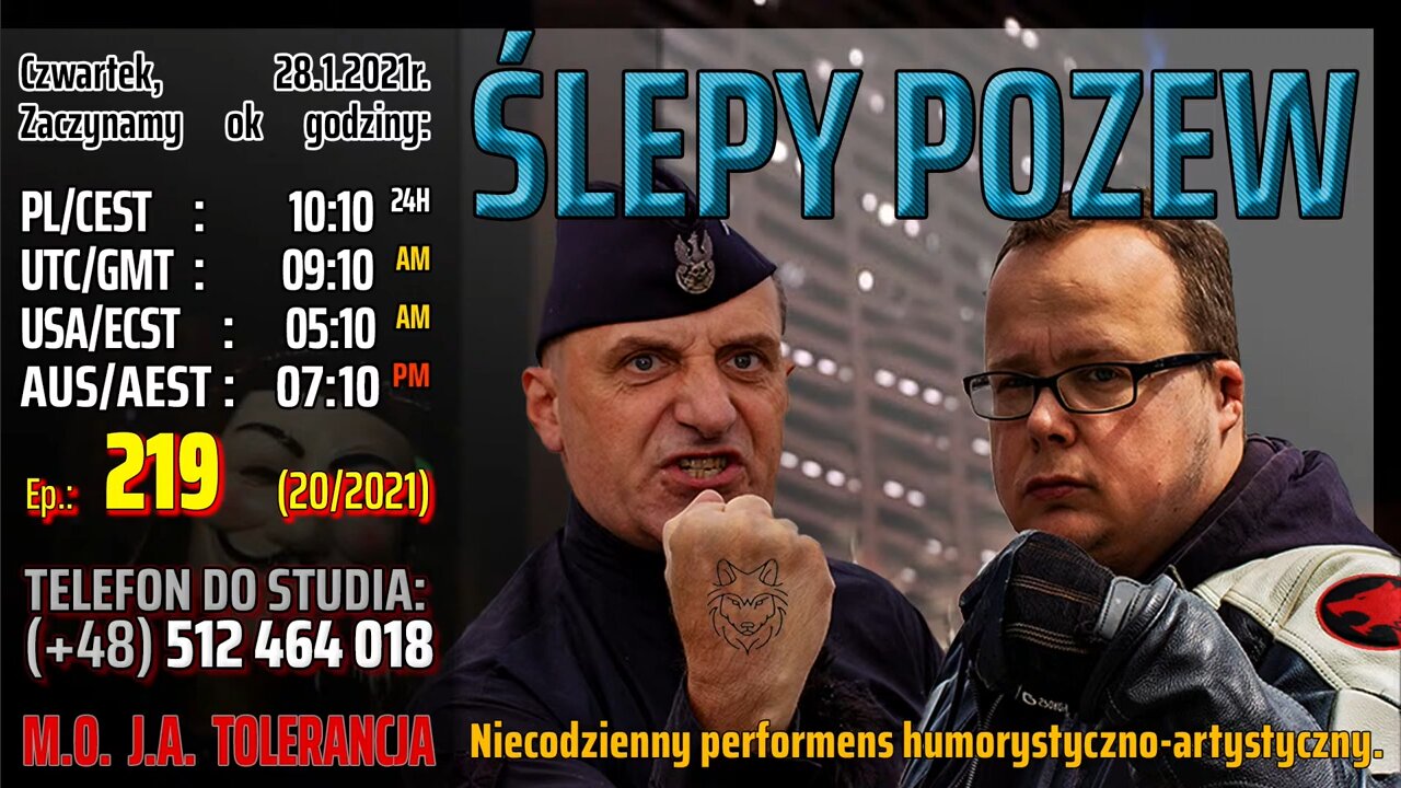 ŚLEPY POZEW - Olszański, Osadowski NPTV (28.01.2021)