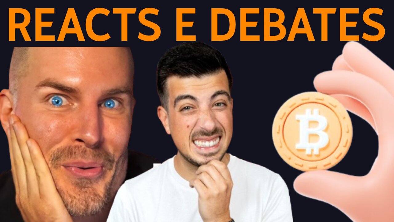 REACTS E DEBATES🔴Bitcoin & Crypto🔴Youtubers Scammers?🔴Nuno Agonia Mega Unboxing