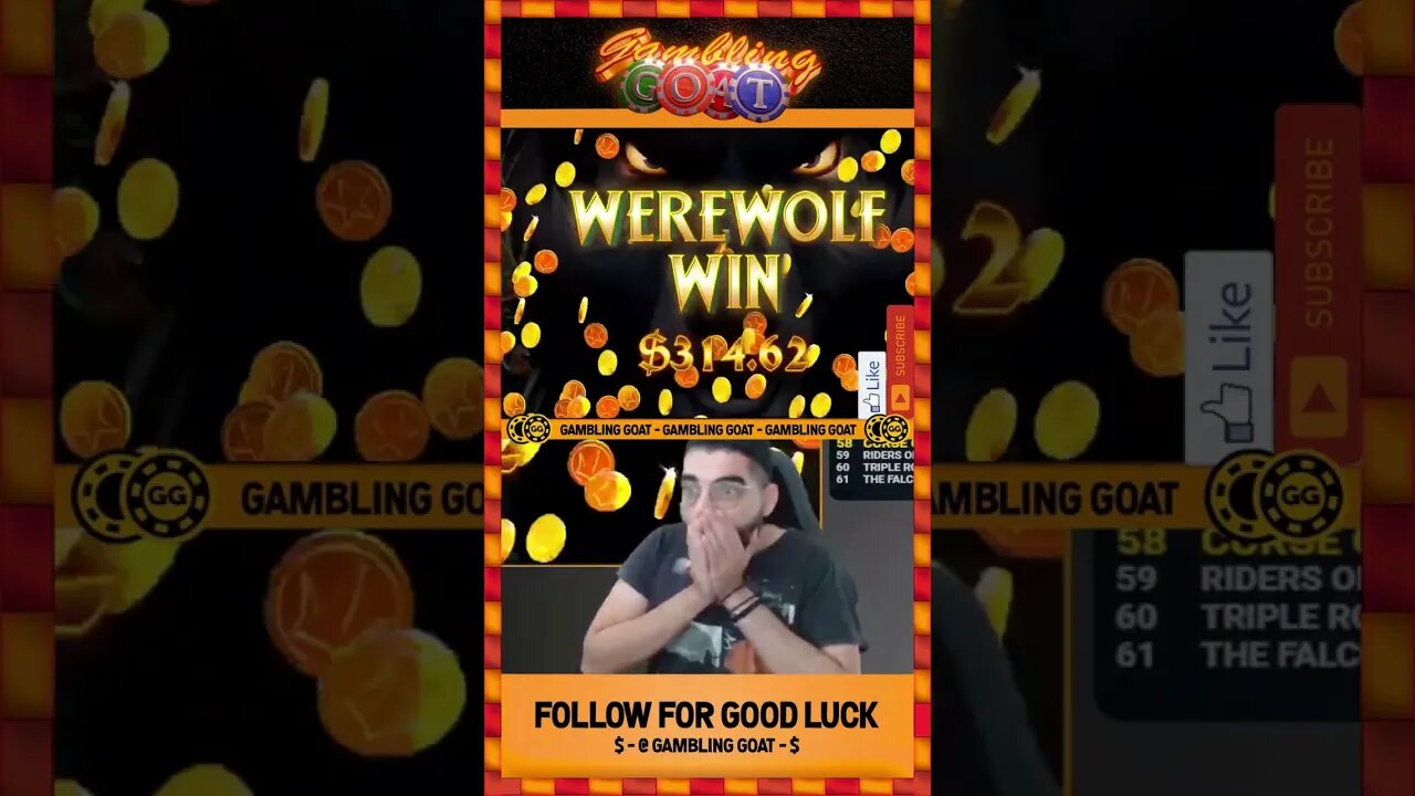 Simpletonns "Curse Of The Werewolf Big Win" #shorts