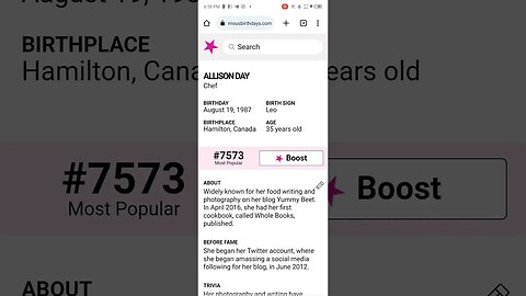 HAPPY 35 YEARS OLD CHEF ALLISON DAY