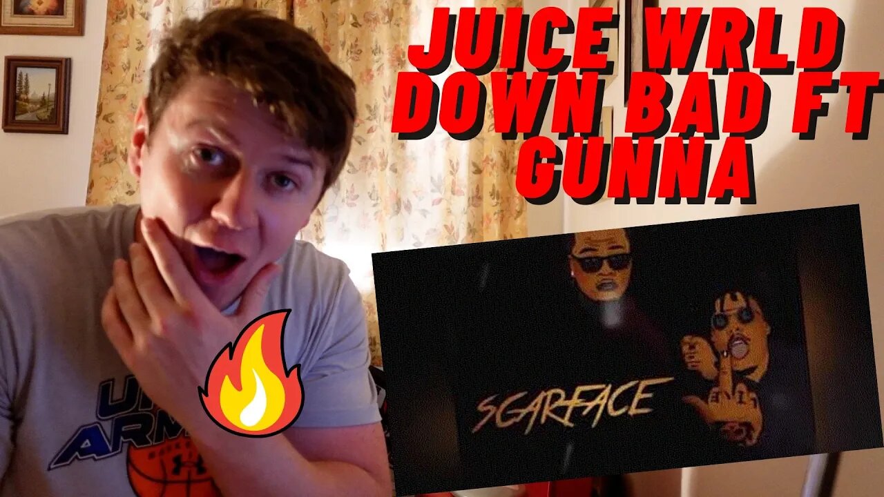 FIRST TIME LISTENING JUICE WRLD - DOWN BAD FT GUNNA ((INSANE IRISH REACTION!!))