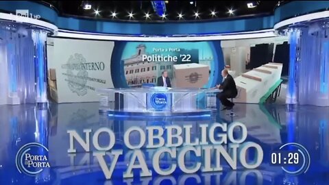 ITALIA, Elezioni 2022: Toscano Teodori, Porta a Porta, settembre 2022 covid19 vaccini Ucraina