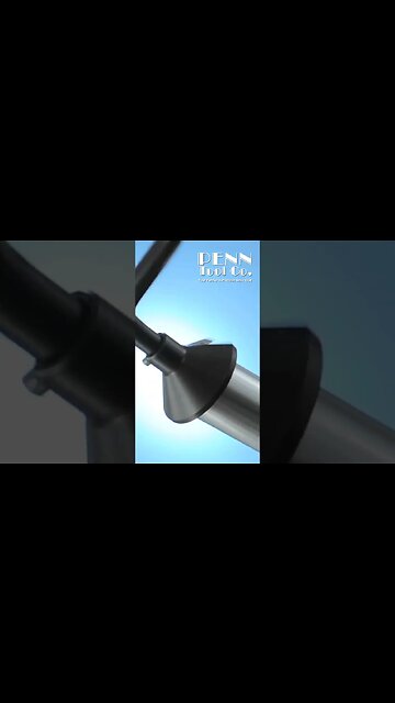 This tool chamfers the O.D. on bars and tubes