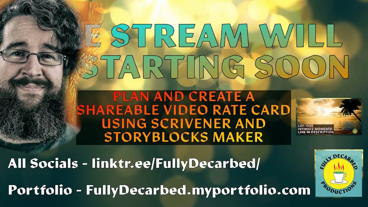 Part 2: Plan and create a sharable video rate card using Scrivener and Storyblocks Maker