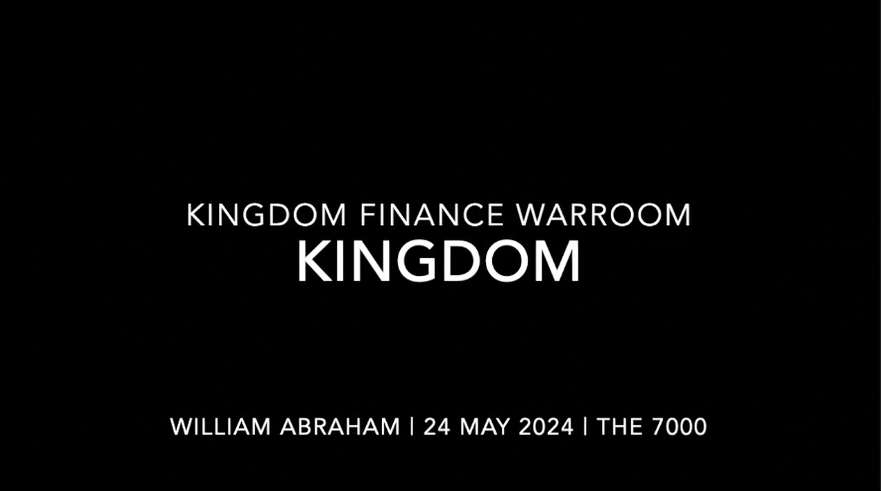 Kingdom Finance WarRoom - Kingdom - 24 May 2024