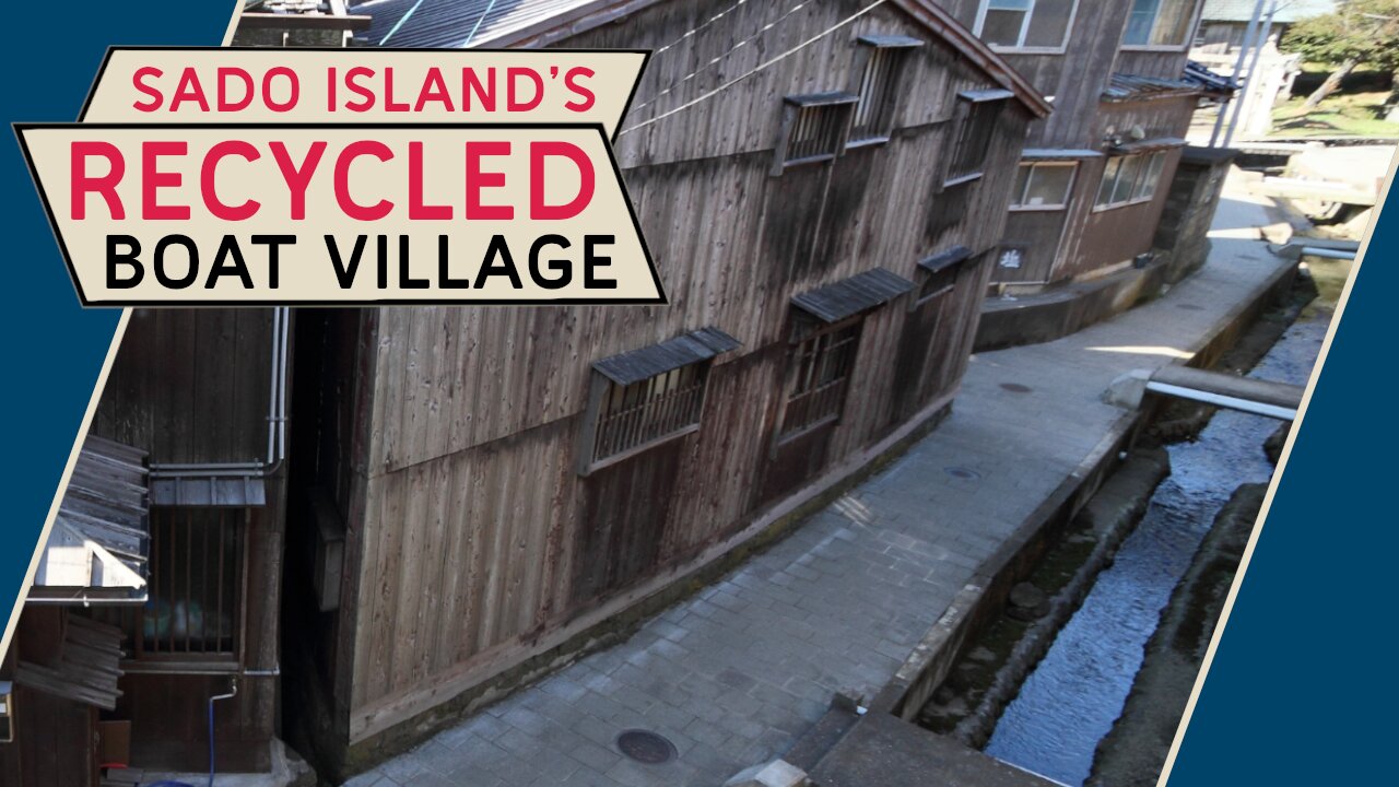 Japan's Recycled Boat Village: Exploring Sado Island Part 1