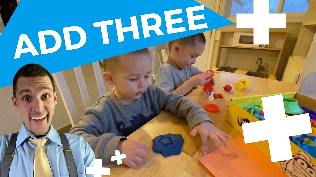 Add 3 | Fun with Dough!