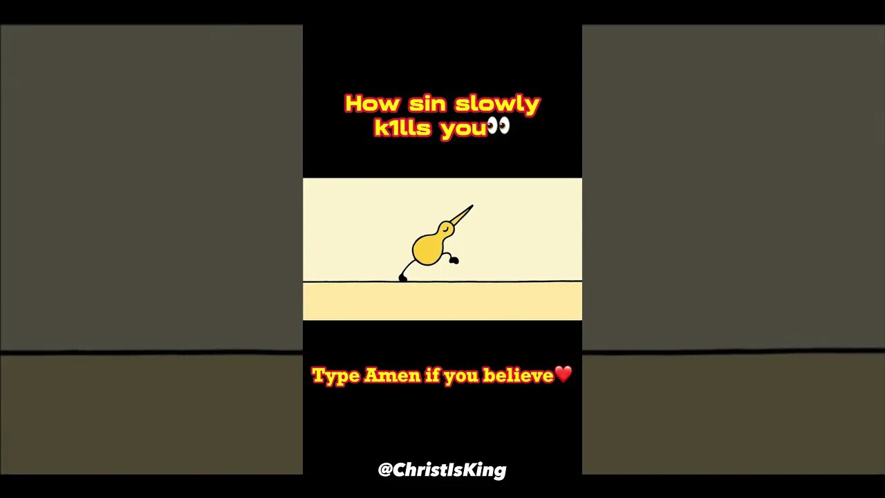 What SIN Does to Us✝️ #shorts #jesus #christianity #edit
