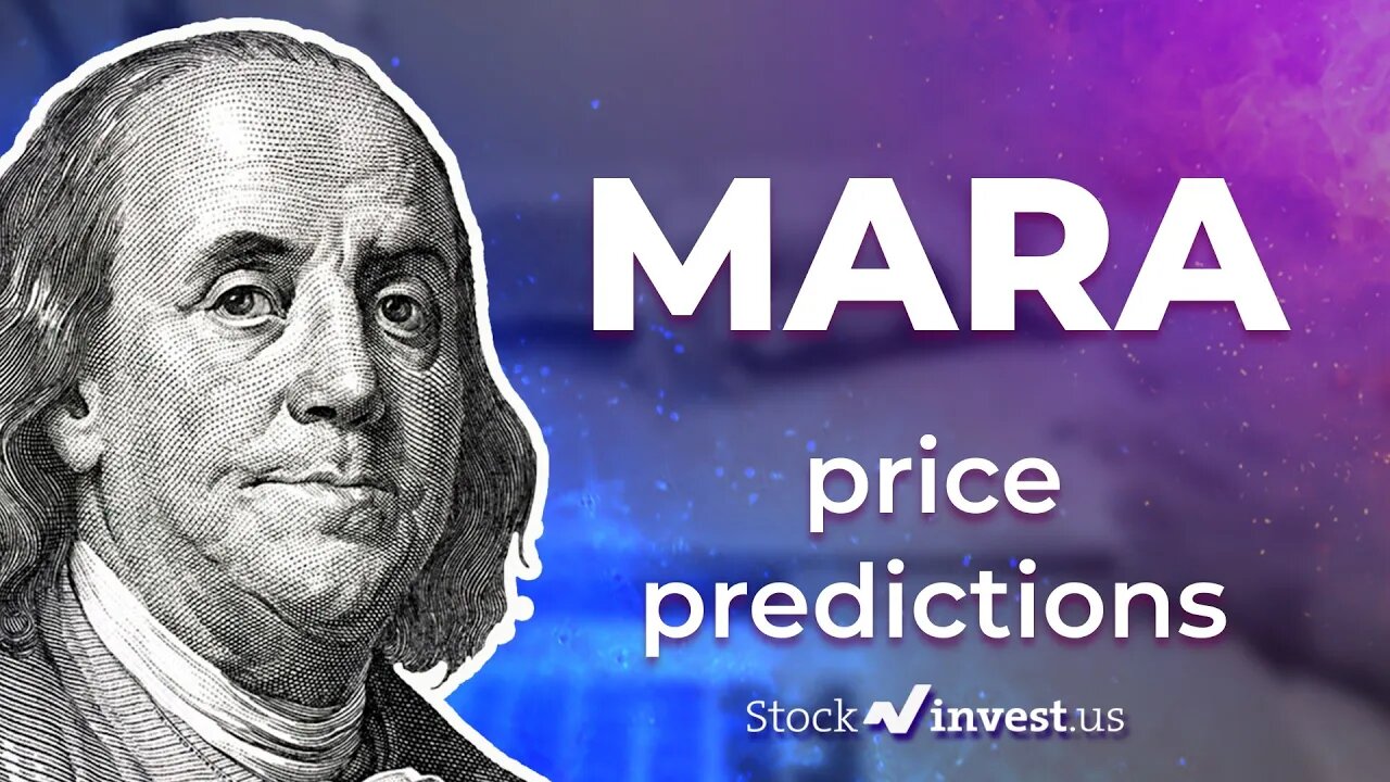 MARA Price Predictions - Marathon Digital Holdings Stock Analysis for Tuesday, January 24th 2023