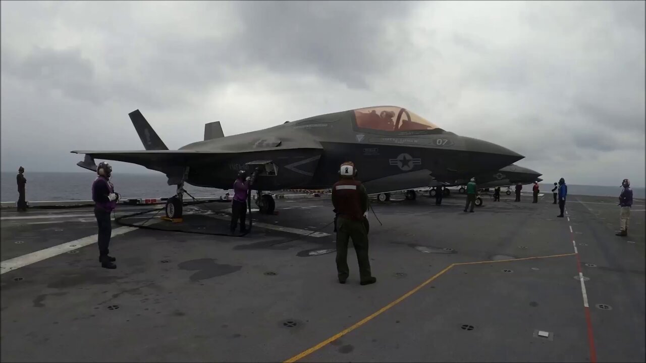 USS America (LHA 6) F-35 Operations - Noble Fusion