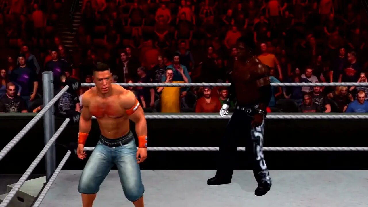 WWE SmackDown vs. Raw 2011 Gameplay John Cena vs R-Truth