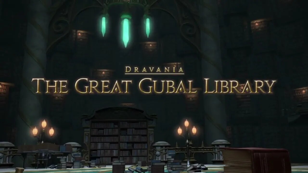 FINAL FANTASY XIV The Great Gubal Library Duty Support