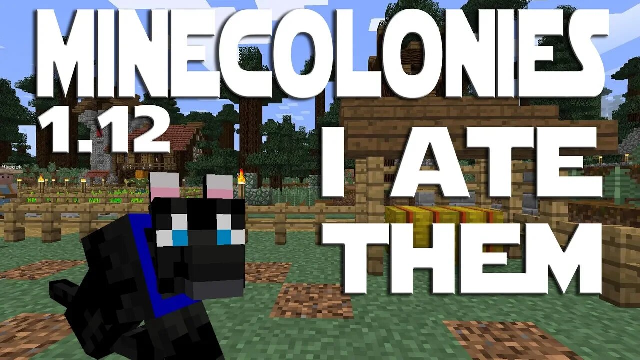 Minecraft Minecolonies 1 12 ep 62 - A Very Bad Doggie