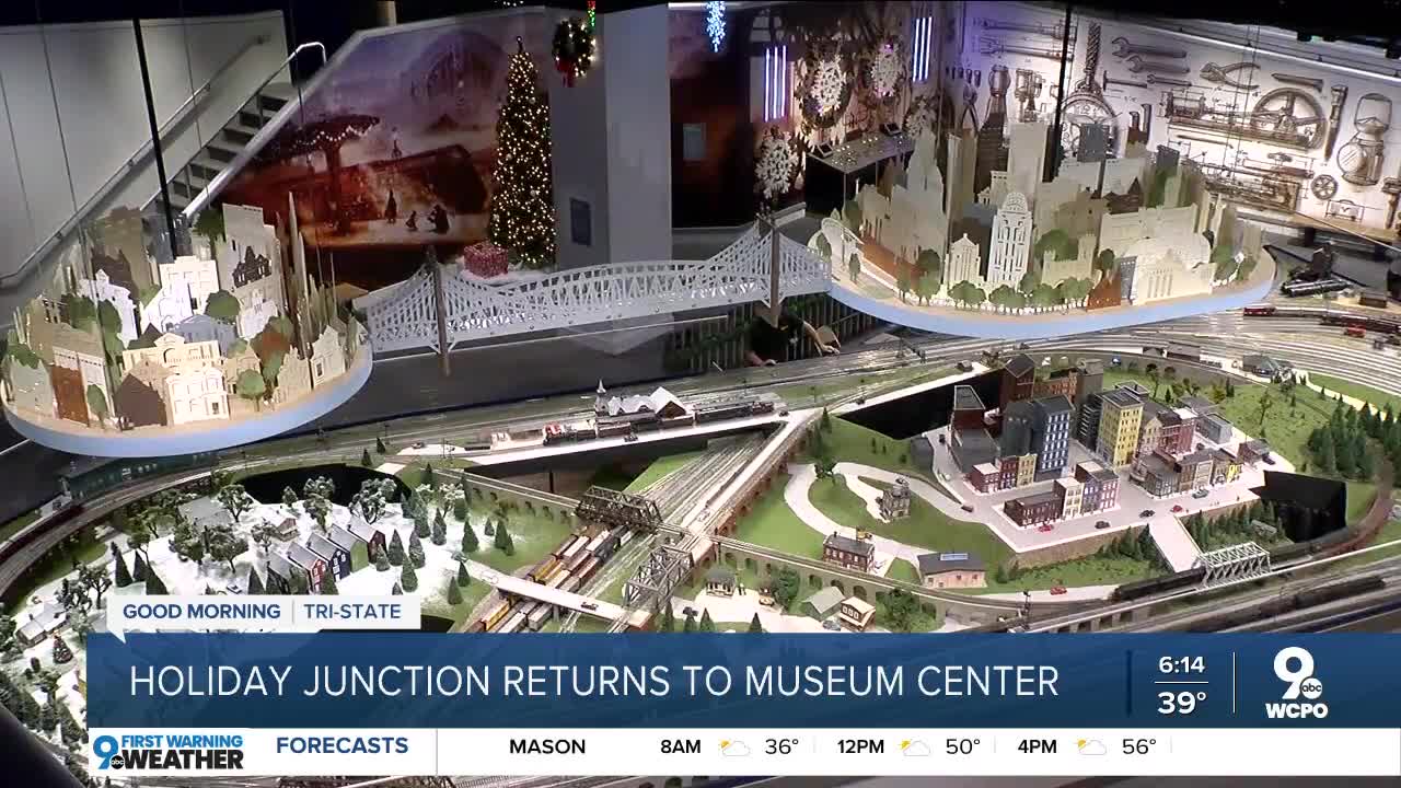 Duke Energy Holiday Trains are back at the Cincinnati Museum Center