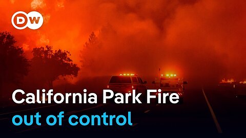 Thousands of hectares burned by California’s Park Fire | DW News| TN ✅