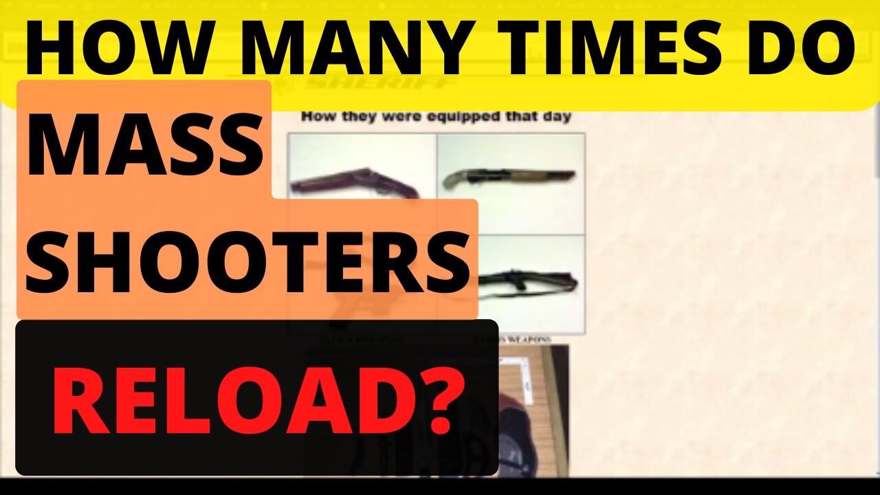 Magazine Bans and Mass Shooter Reloads