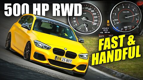 TOO MUCH! 500 HORSEPOWER BMW M140i - RWD / Nürburgring