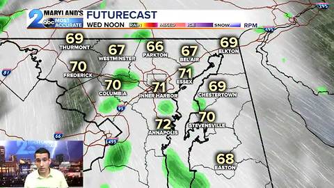 Storms Make A Brief Return Midweek