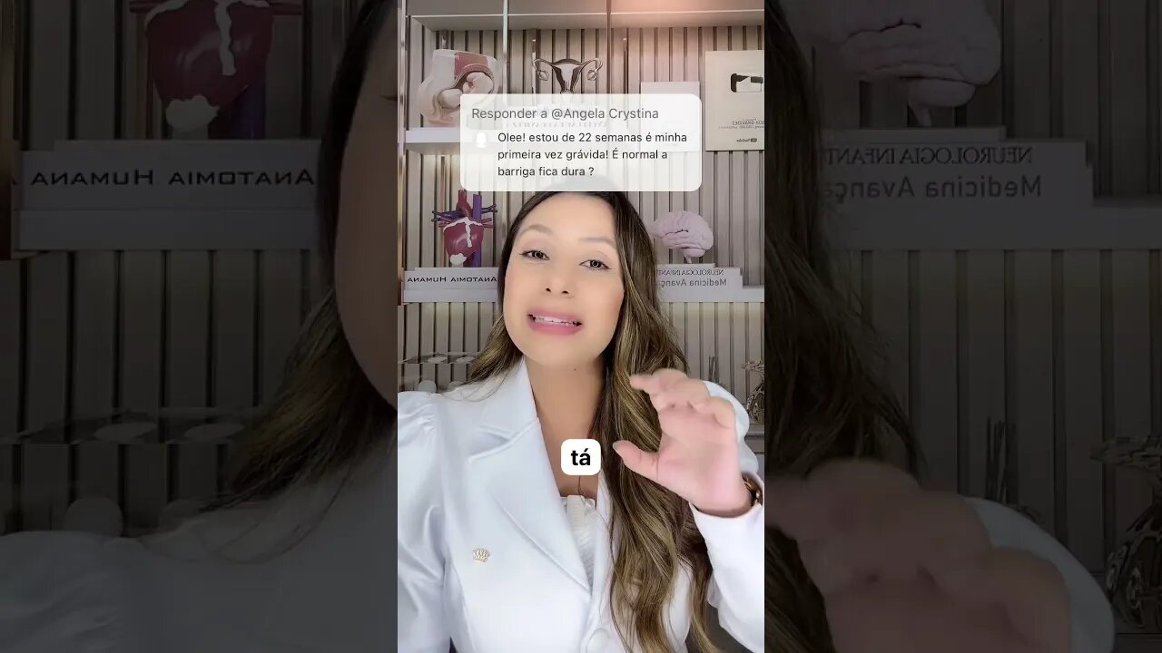 É normal a barriga ficar dura com 22 semanas de gestação?