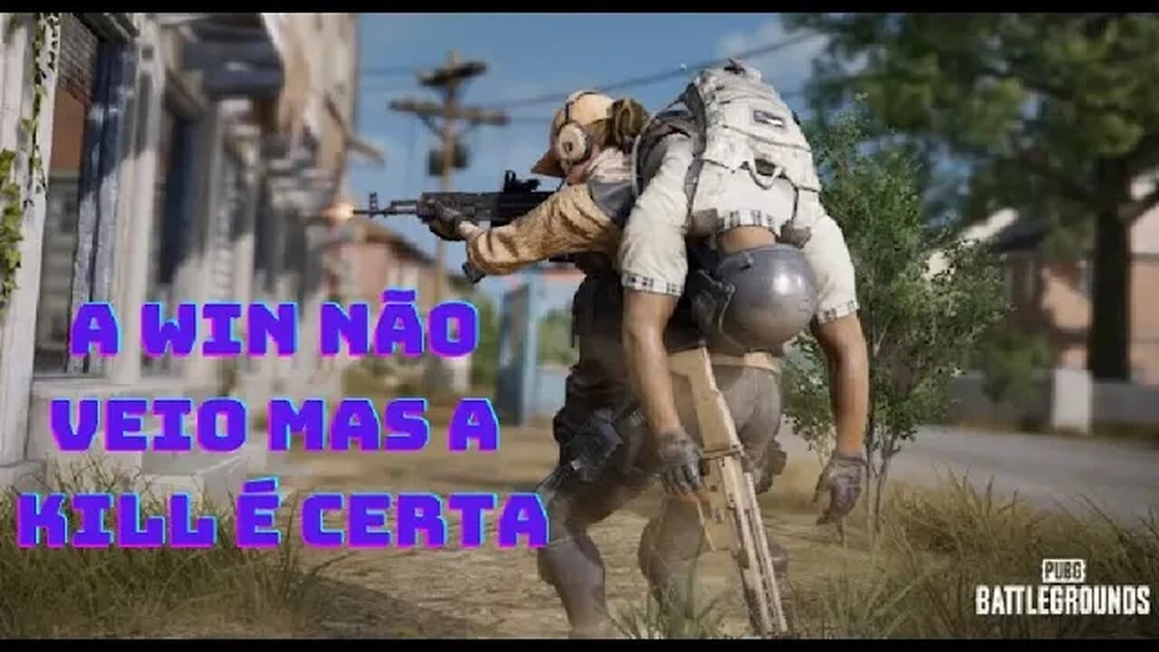 PUBG - Não teve WIN mas teve As quatro Kills do Will