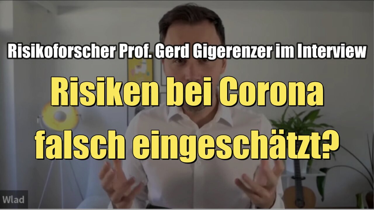 Risikoforscher Prof. Gerd Gigerenzer im Interview: Risiken bei Corona falsch eingeschätzt?