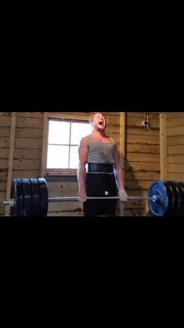 EASY 170 KGS x 7 DEADLIFT FOR THE FAM! NEW REP PR!
