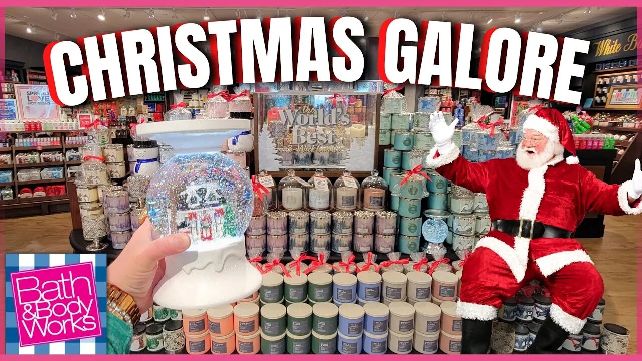 NEW Christmas Items | ALL THINGS Christmas | Store Walk Thru | Bath & Bodyworks | #bathandbodyworks