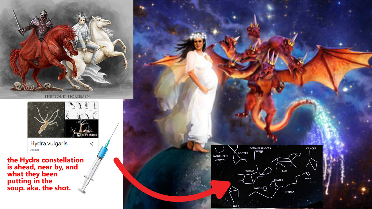 The Red Horsemen seal hydra Revelation 12 Part 2 of 2 The Abomination of Desolation