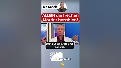 Allein die frechen Mörder bezahlen!@klagemauerTV 🙈🐑🐑🐑 COV ID1984