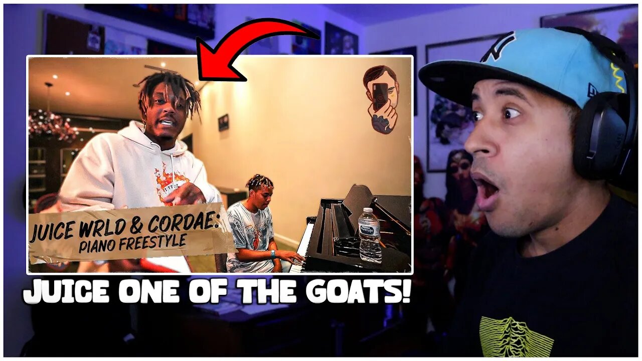 Juice WRLD & Cordae Piano Freestyle (Reaction)