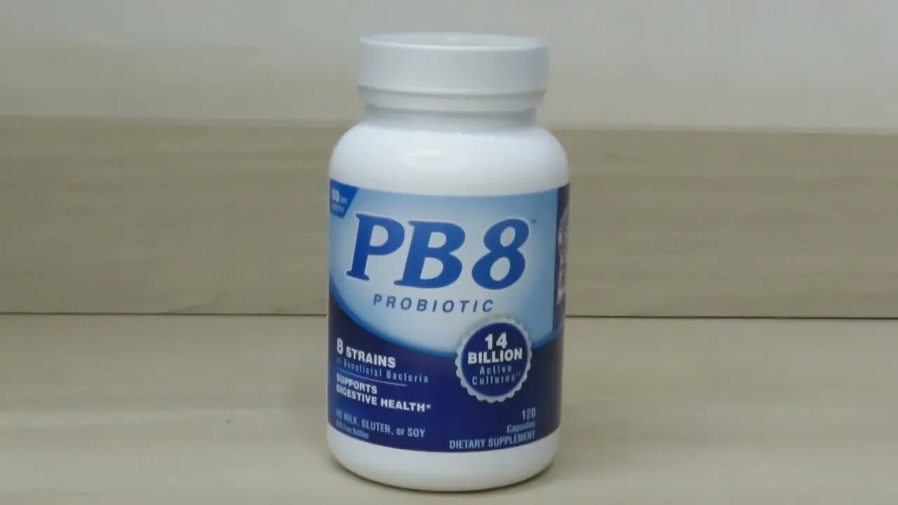 Probiotico PB8 120 Cápsulas Nutrition Now - o mais famoso